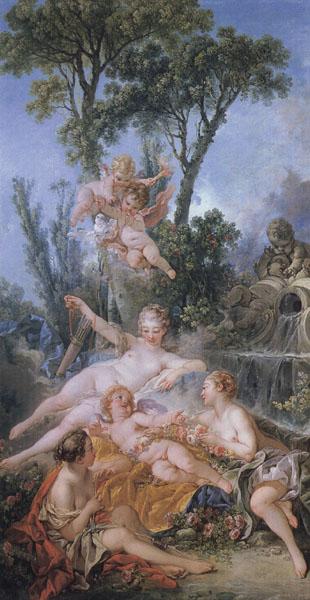 Francois Boucher Cupid a Captive Germany oil painting art